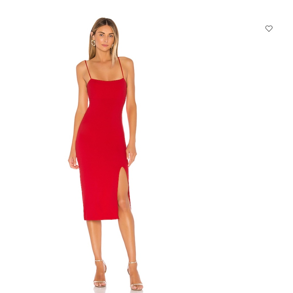 NWT Red Skylar Midi Dress